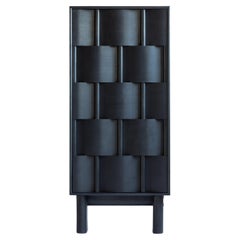 Cabinet from Ringvide, Weave Frame Tall, Birch Wood, natural oil. Scandinavian