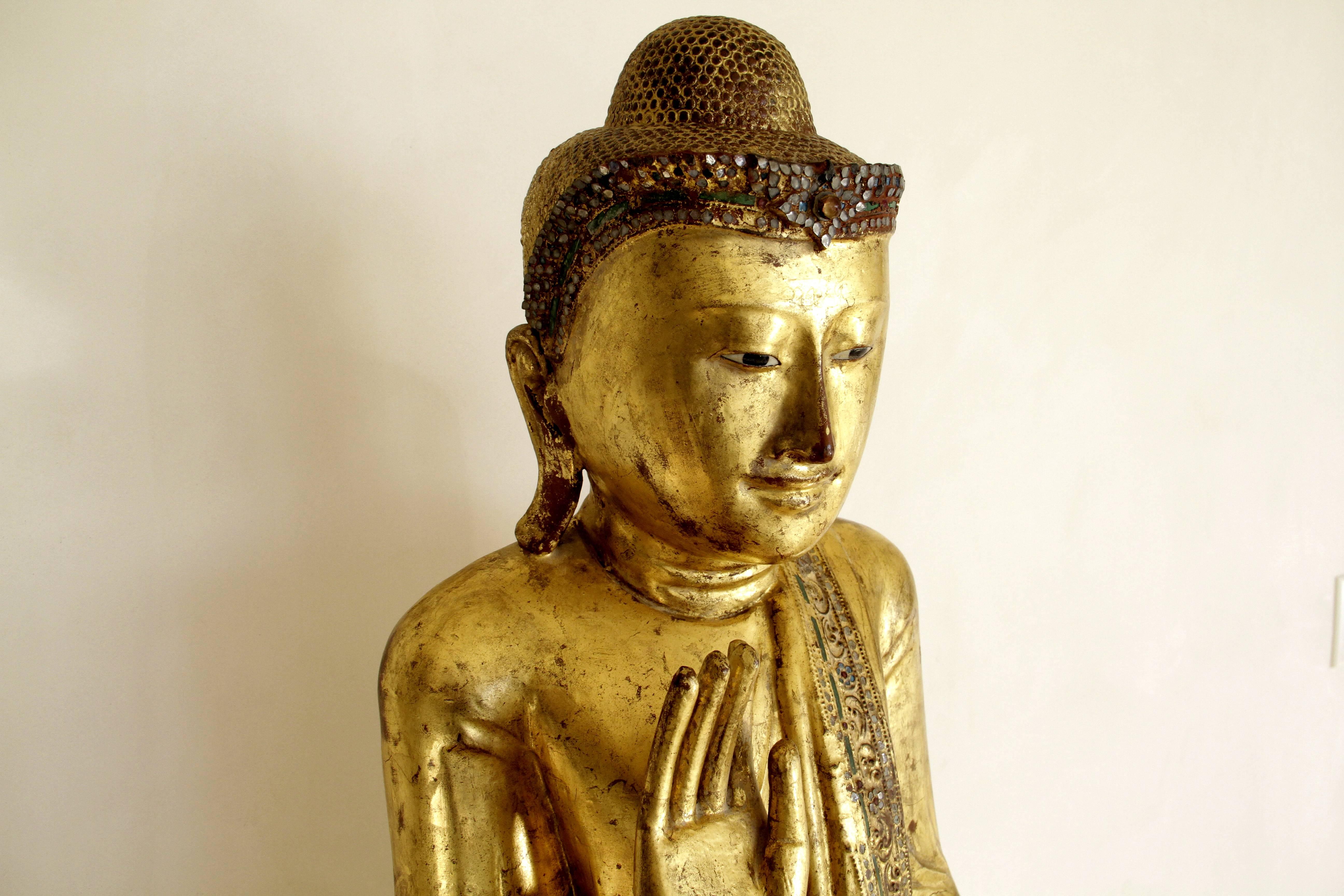 burmese buddha statue