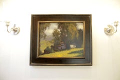 Brian Blood California Impressionist Worker's Cabin, 2013