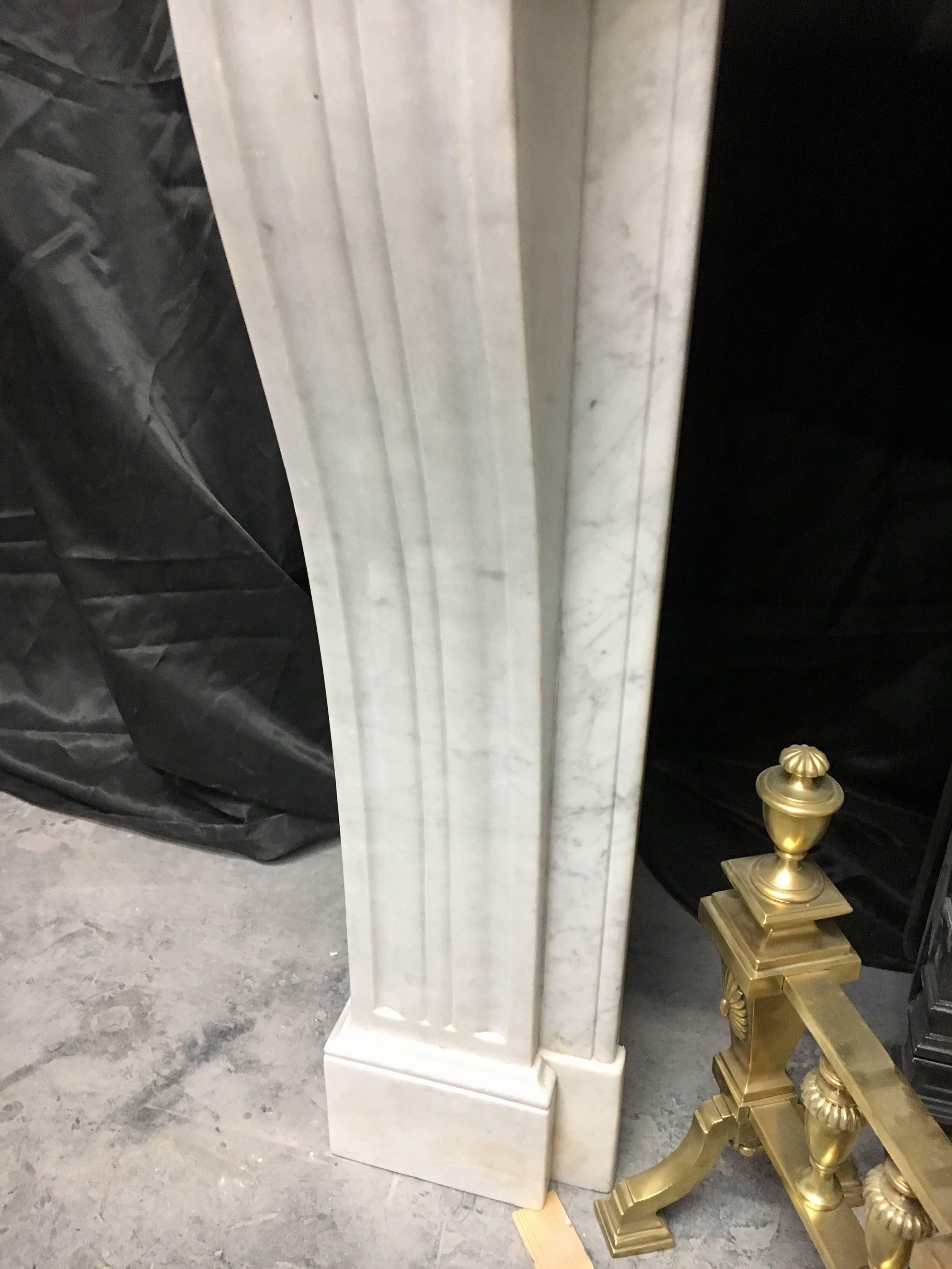 Late 19th Century Antique Victorian French Fireplace Surround