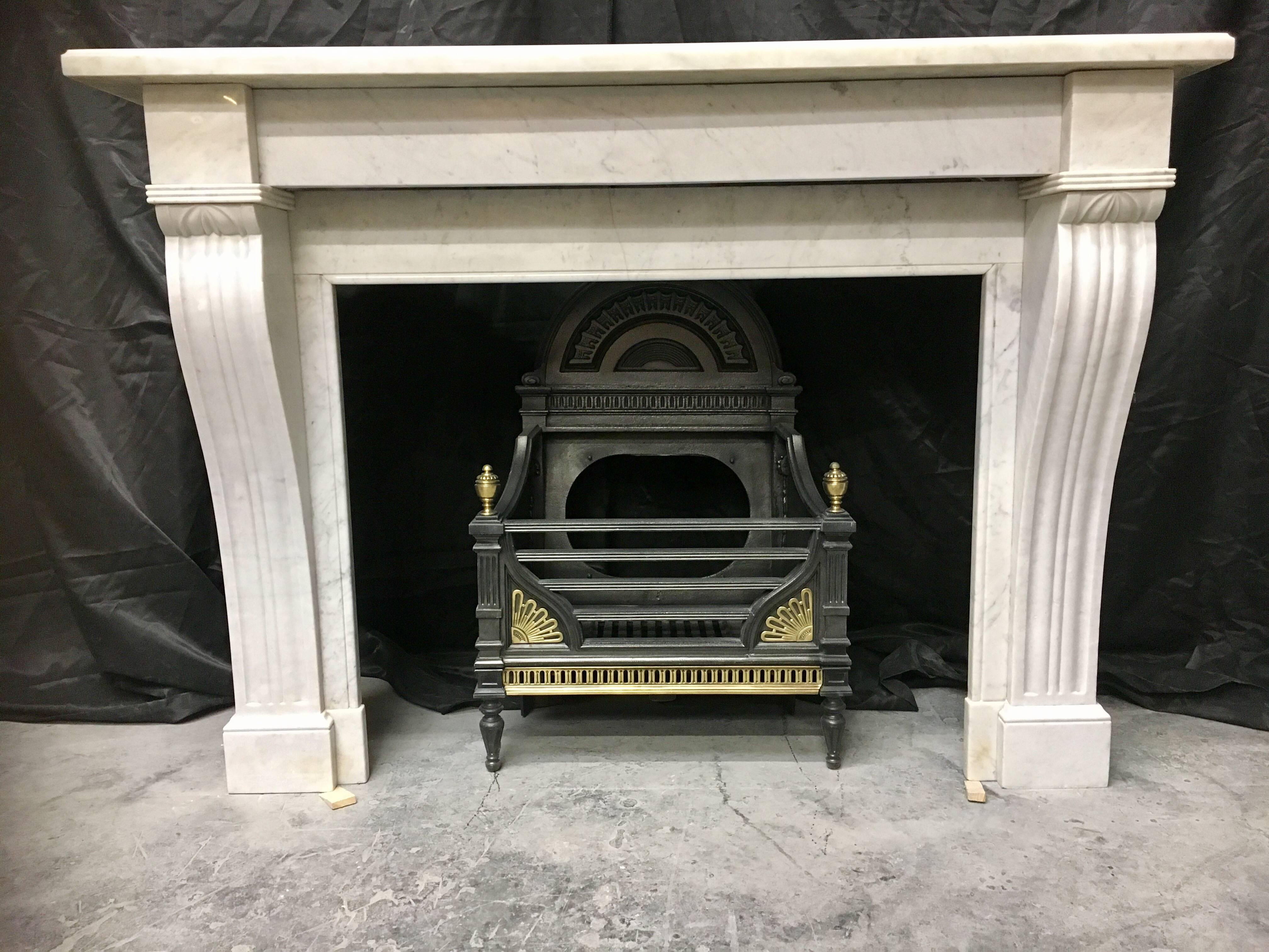 Antique Victorian French Fireplace Surround 2