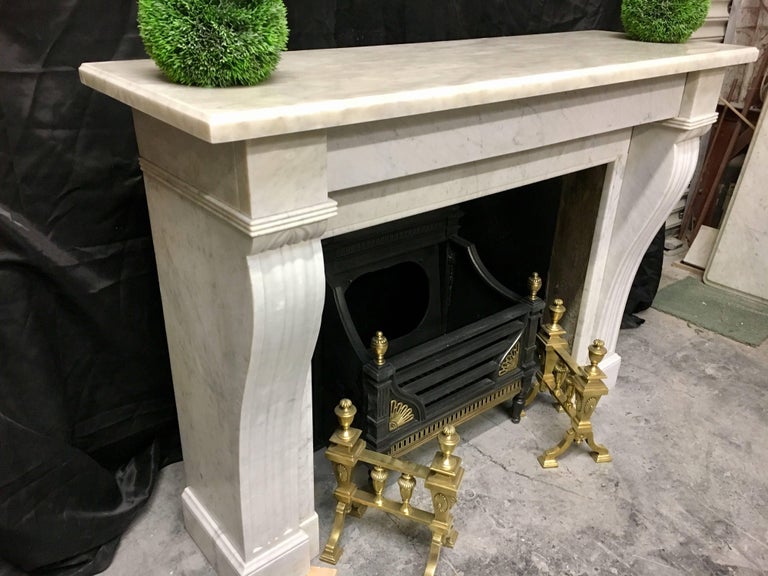 Antique Victorian French Fireplace Surround For Sale at 1stDibs