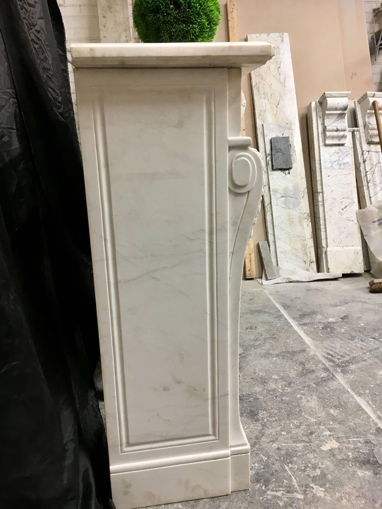 Period Statuary Marble Fireplace Surround For Sale 2