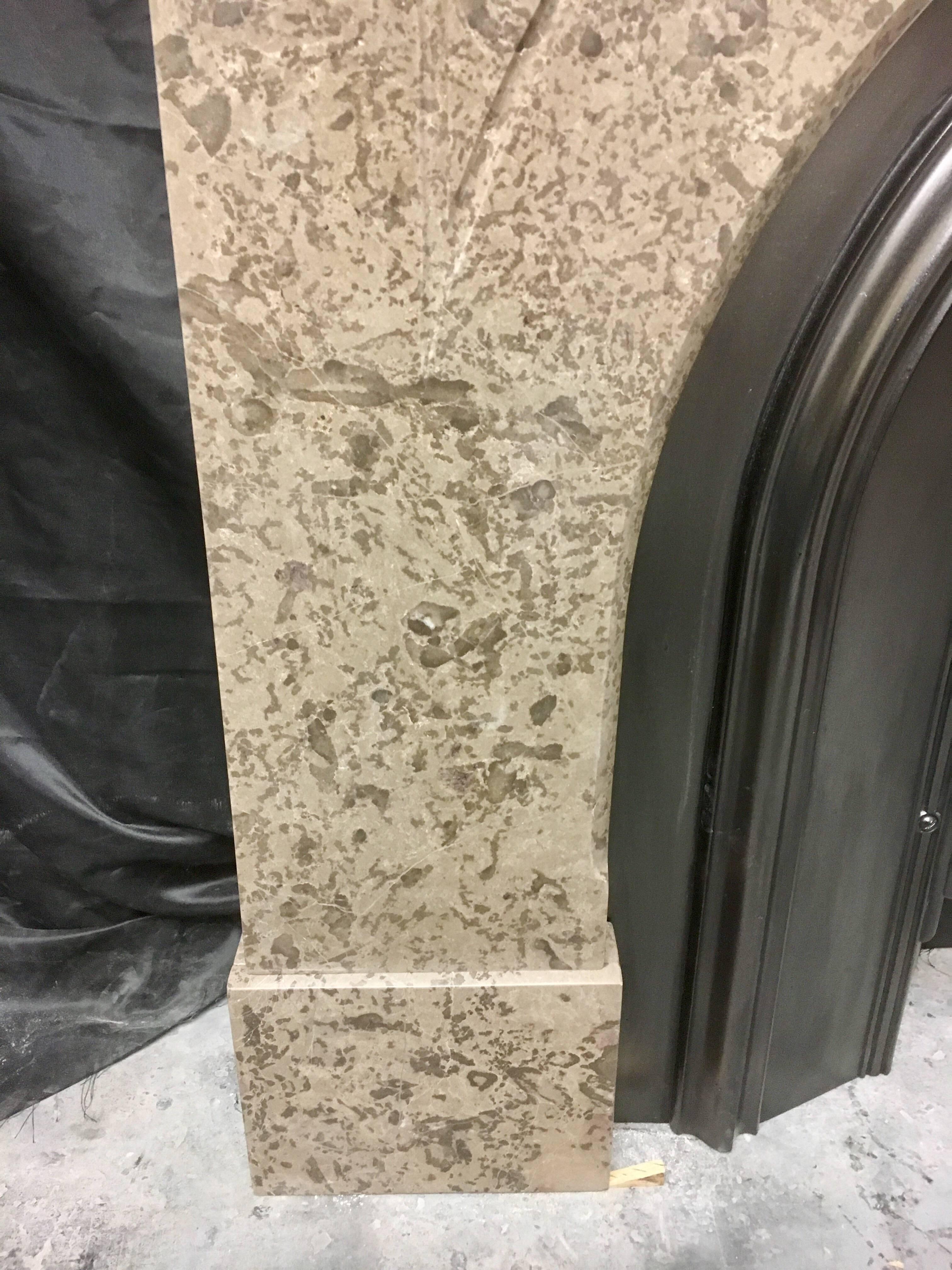 arched fireplace surround