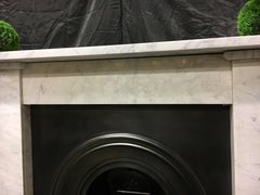 Antique Victorian Scottish Marble Fireplace Surround