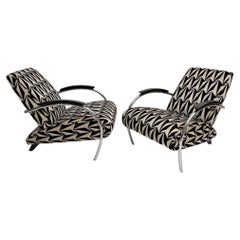 Pair of ‚5470‘ steeltube armchairs, Gelderland, Netherlands circa 1990