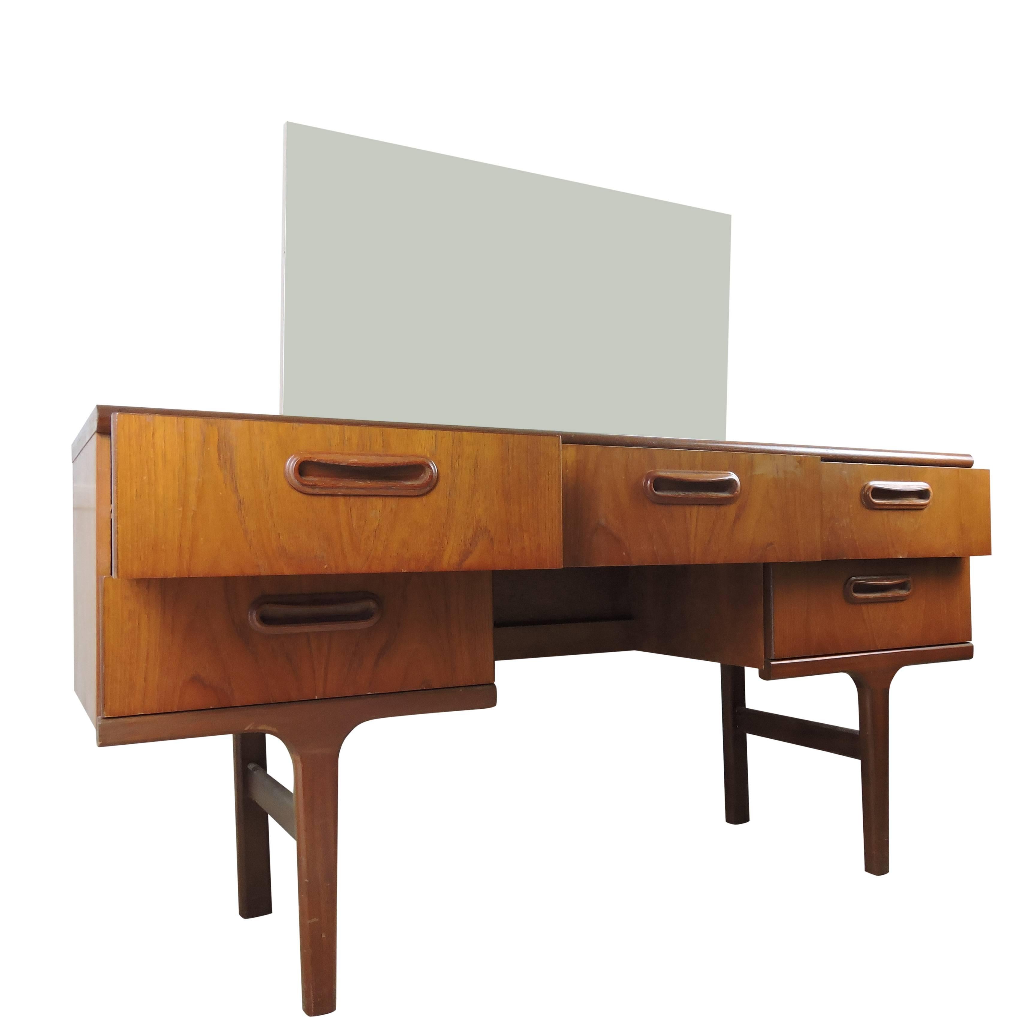 A Meredew teak 1960's dressing table or sideboard.