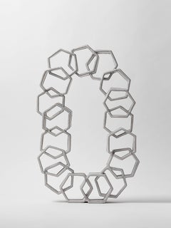 Hexagon Ceramic Sculpture by Ben Medansky