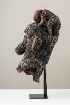 Beaded Gorilla Dance Headdress, Cameroon Grasslands