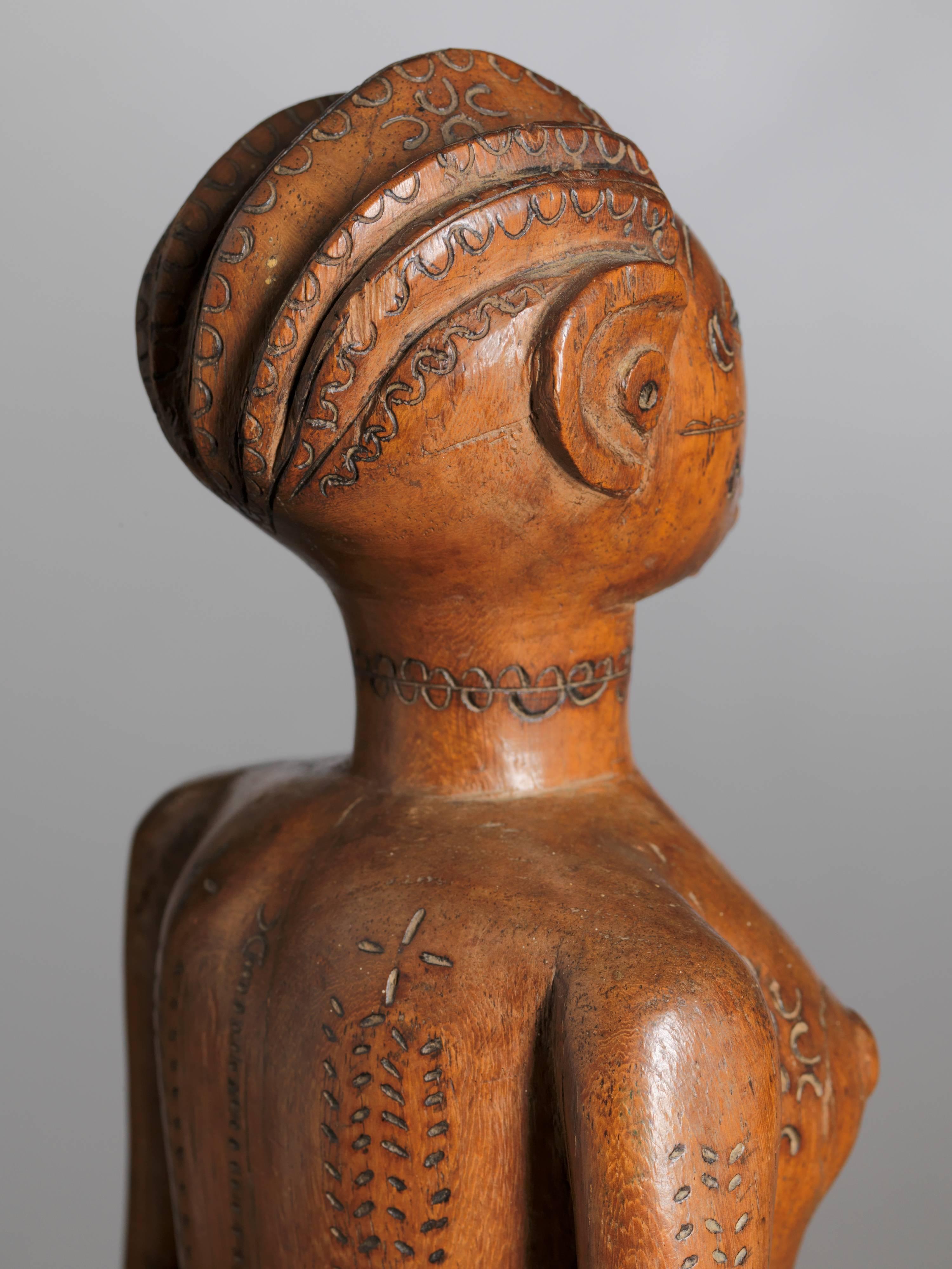 Early 20th Century Pair of Fine Sculptures, DRC, Zela, 1920-1930, J.Humblet