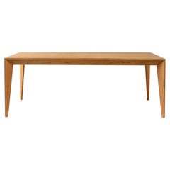 Tavolo da pranzo minimalista "Volpi" Nature Wood