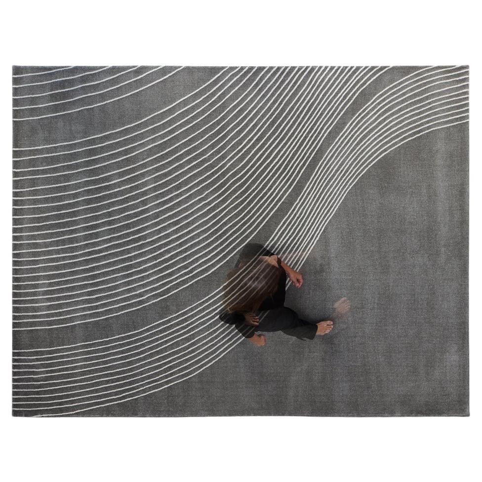 "Pauliceia" rug inspired by the works of Oscar Niemeyer  For Sale