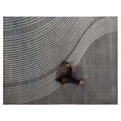 "Pauliceia" rug inspired by the works of Oscar Niemeyer 