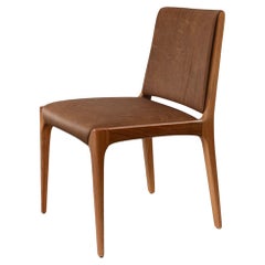 Chaise "Joca" Bois massif et tissage à la main personnalisé