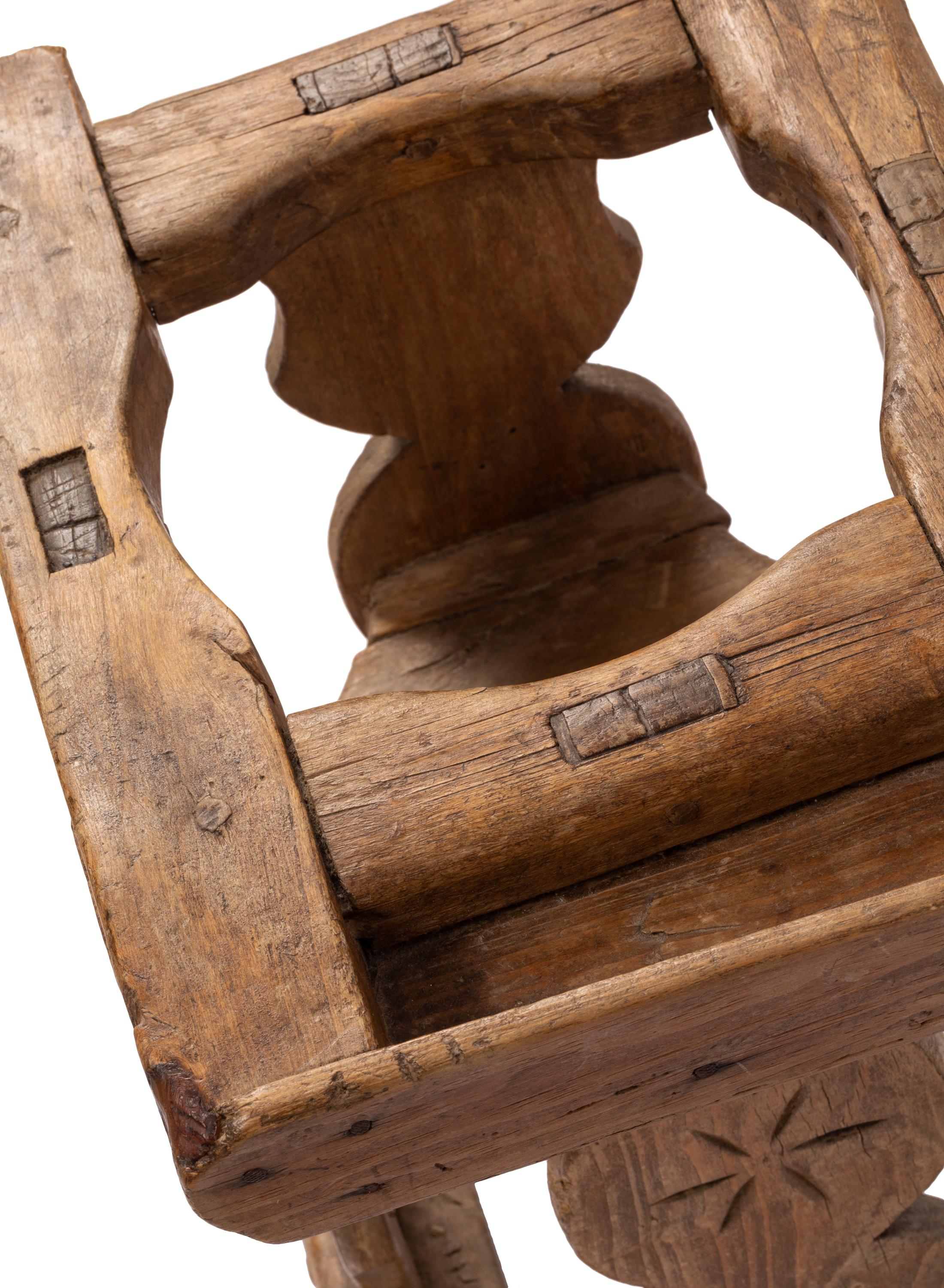 Ancien siège de bébé ou trotteur espagnol 