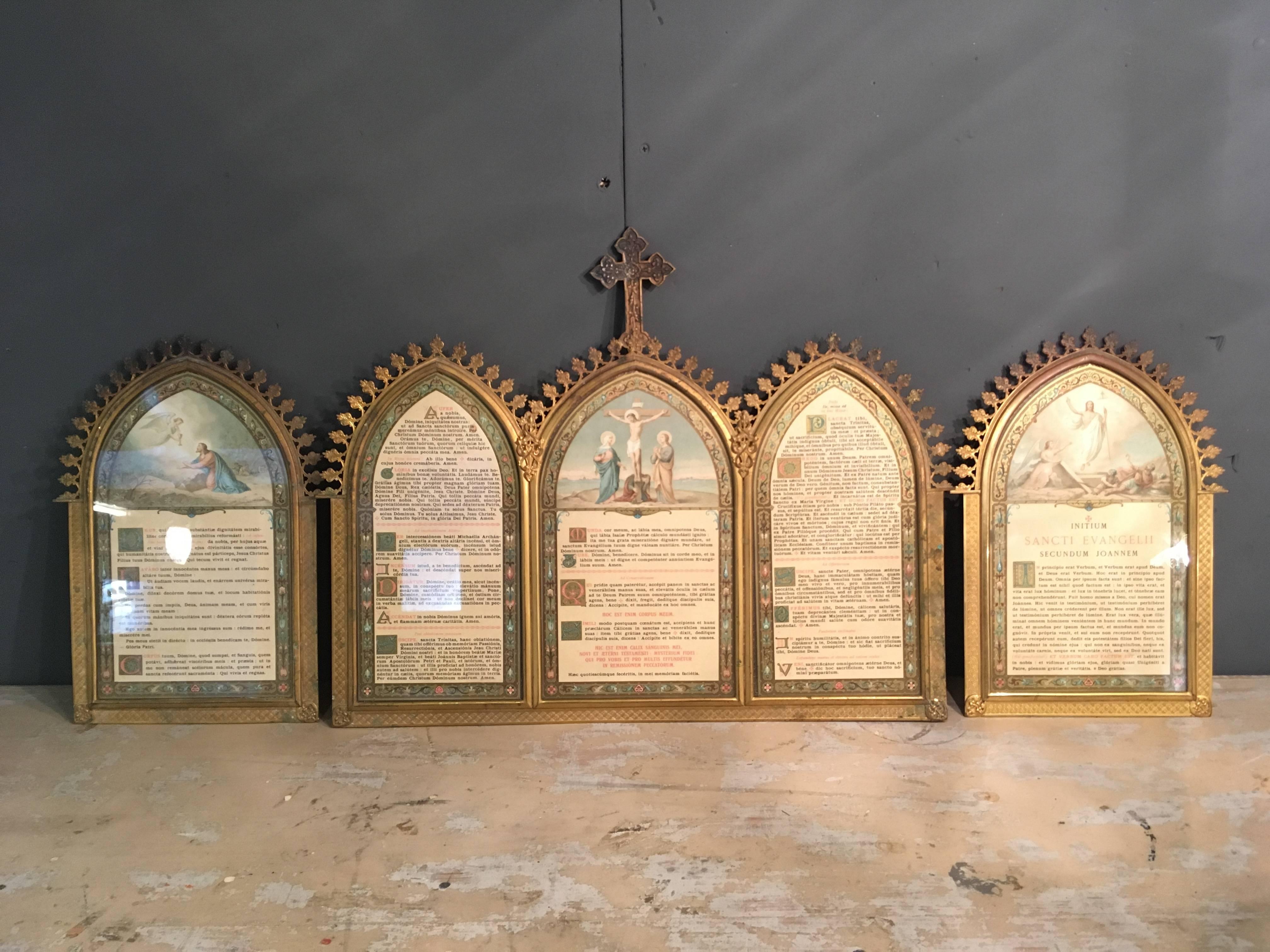 altar cards latin mass