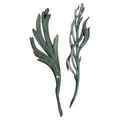 18th Century Decorative Carved Wooden Altar Leaves