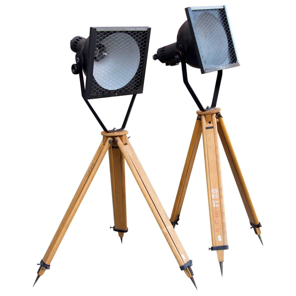 Industrial Spotlights 52 For Sale on 1stdibs