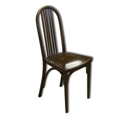 Vienna Beech Dining Chairs by Josef Hoffmann for Thonet, Set of Four