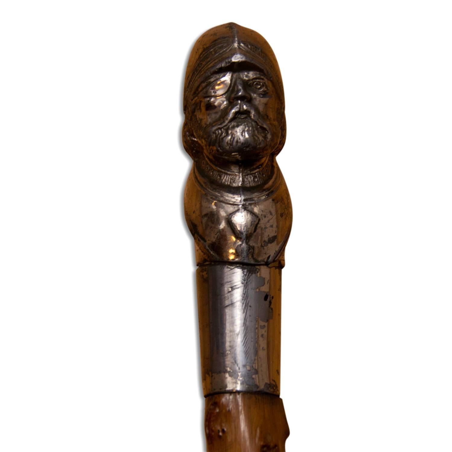 Rare 19th Century Czech Walking Stick, circa 1890 2