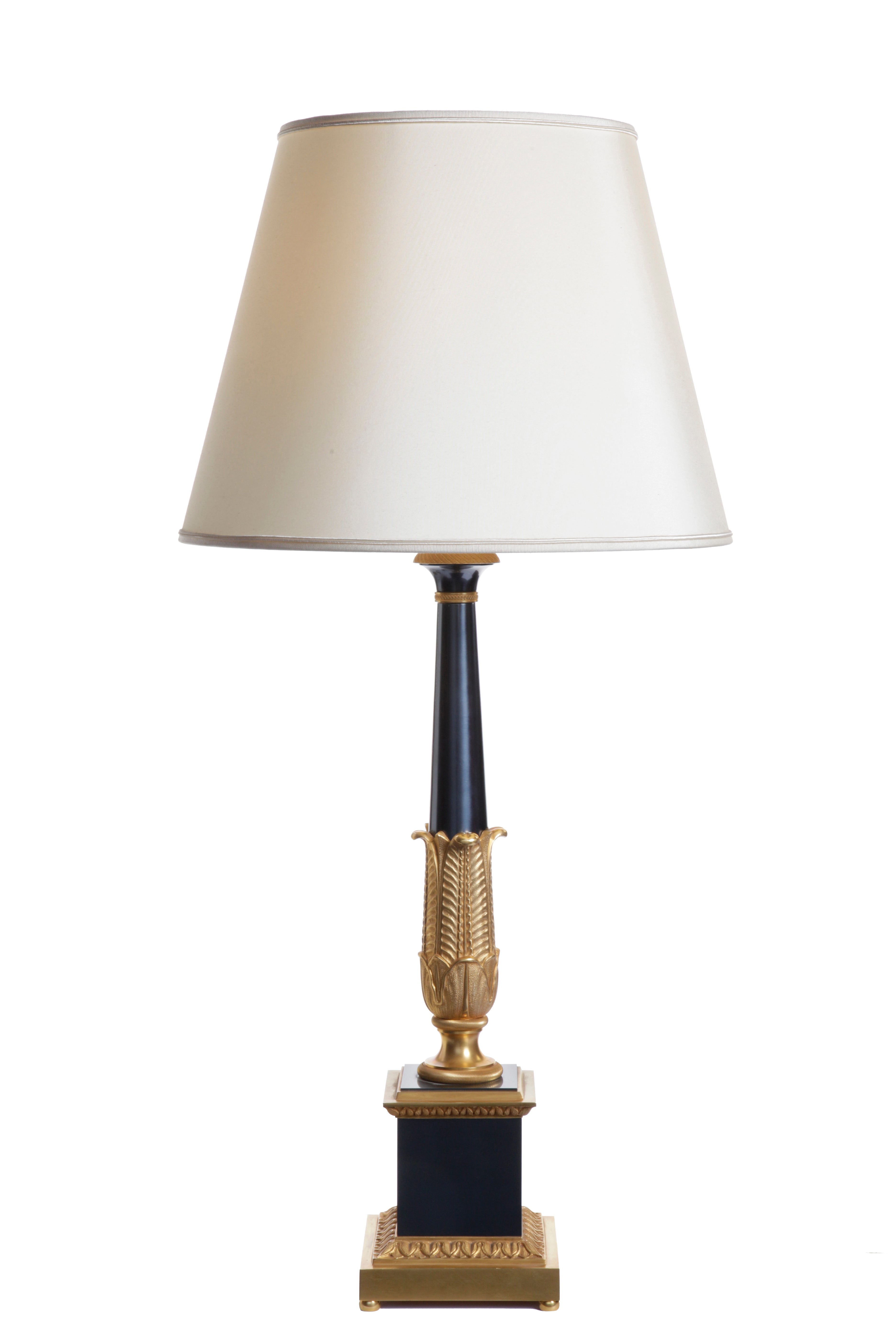 Certified Maison Bagues Table Lamp, Bronze 1 Light #17818