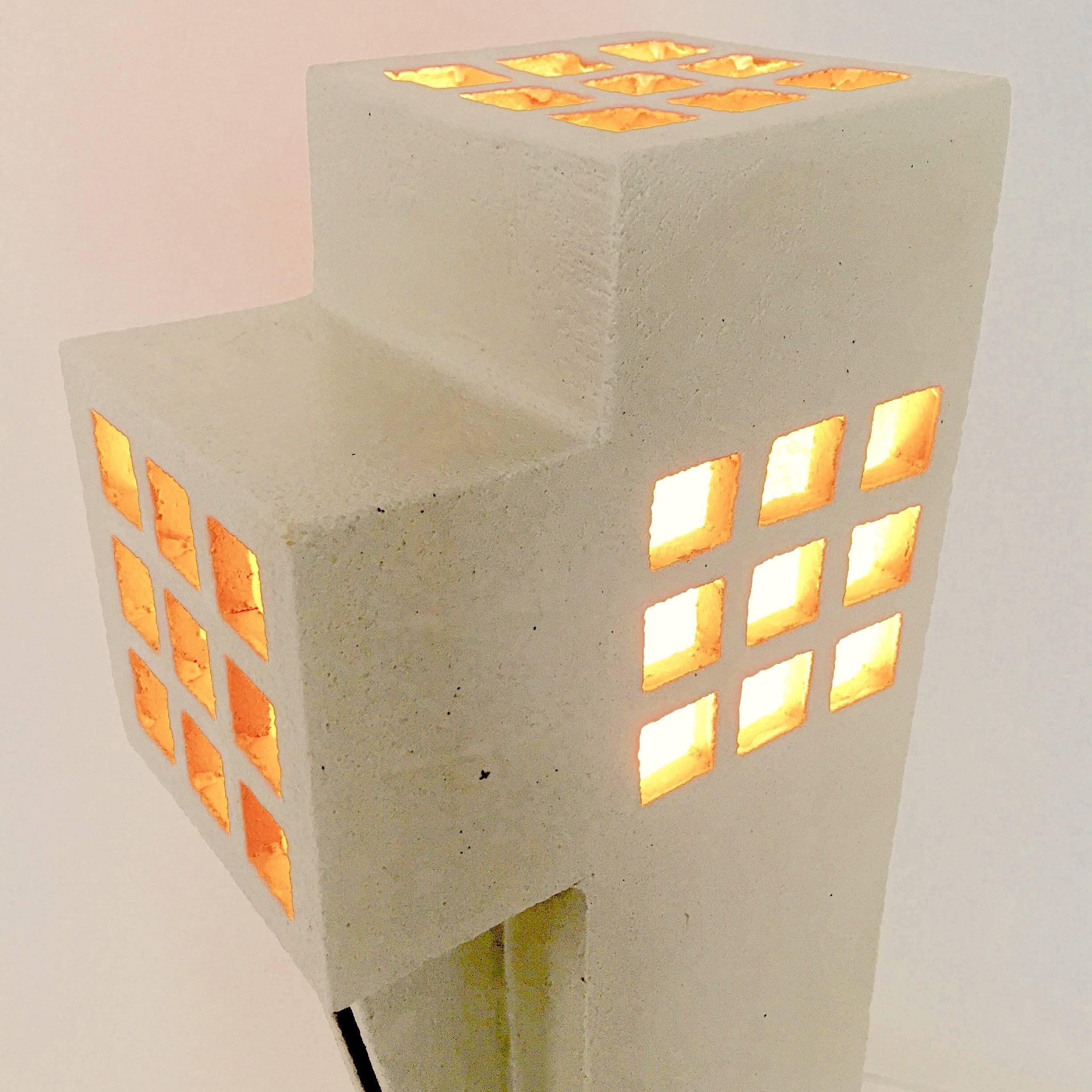 Ceramic Column Table Lamp  1