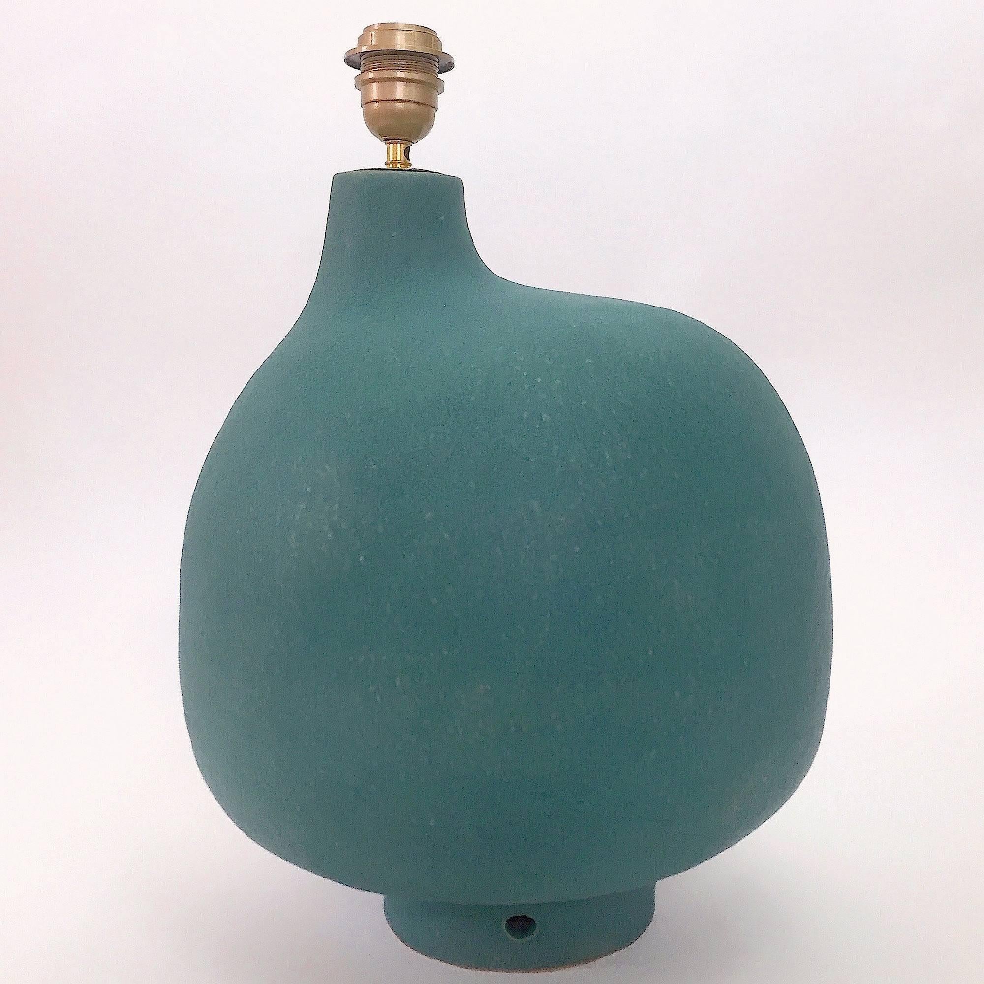 Organic Modern Dalo, Large Ceramic Table Lamp Base