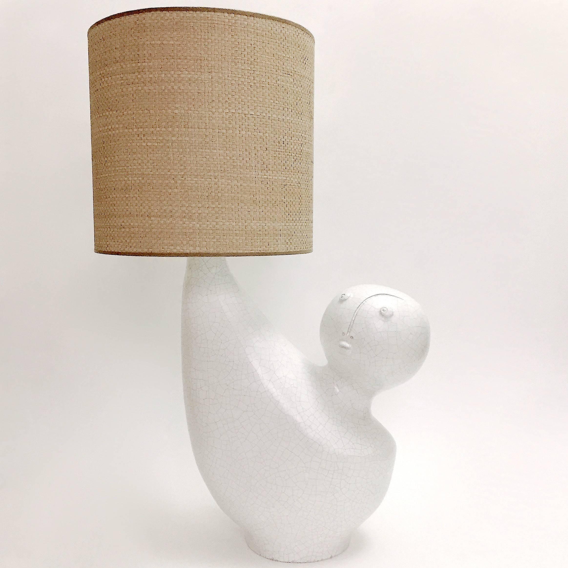 Dalo Large Biomorphic Table Lamp Base In Excellent Condition In NICE, FR