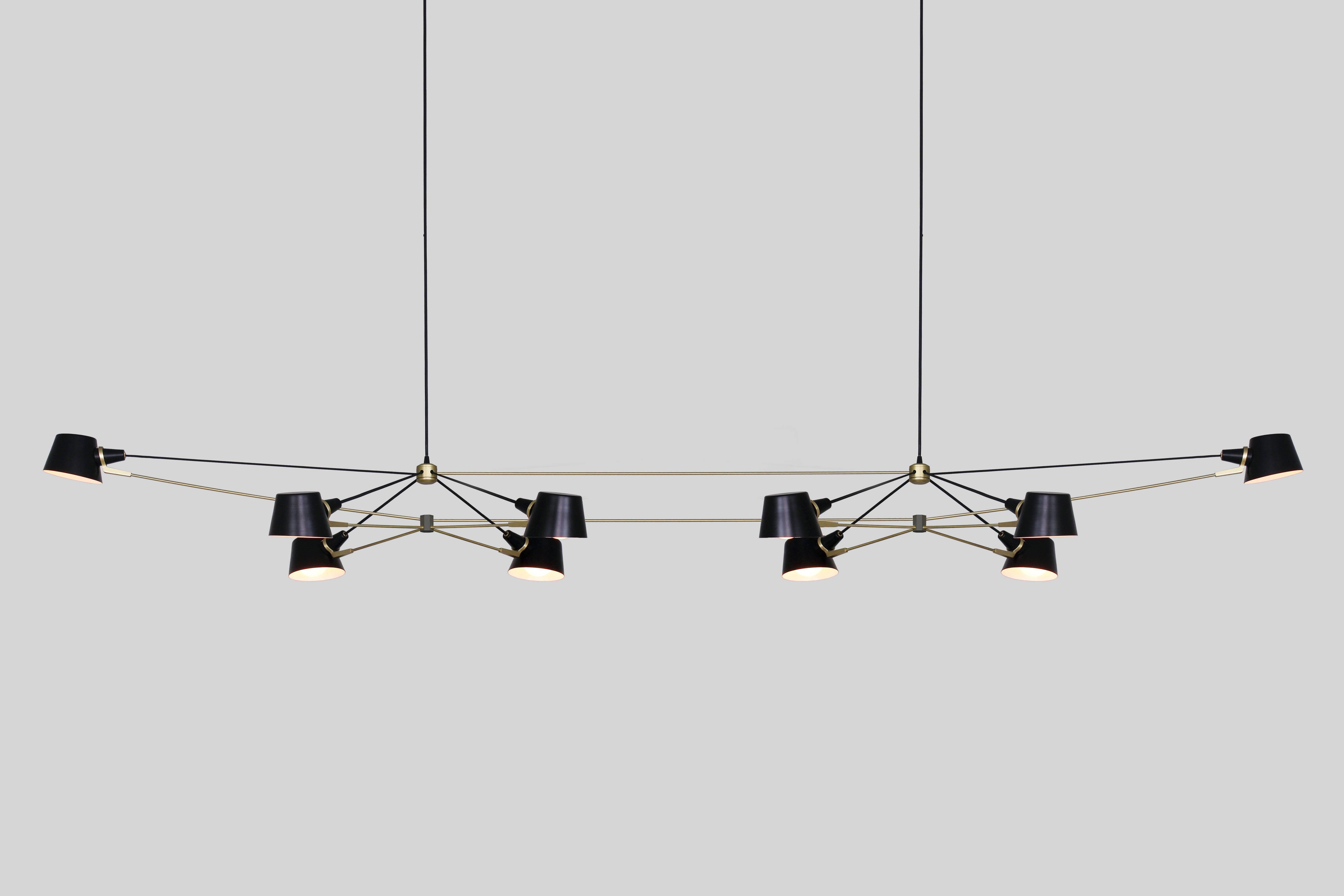 Pelle Asymmetrical Chandelier 4 Light | Modern chandelier Pelle Asymmetrical Chandelier 4 Light | Modern chandelier