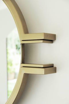 Mansard Metal Mirror