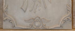 19th Century Deer with Hunting Horn Plaque