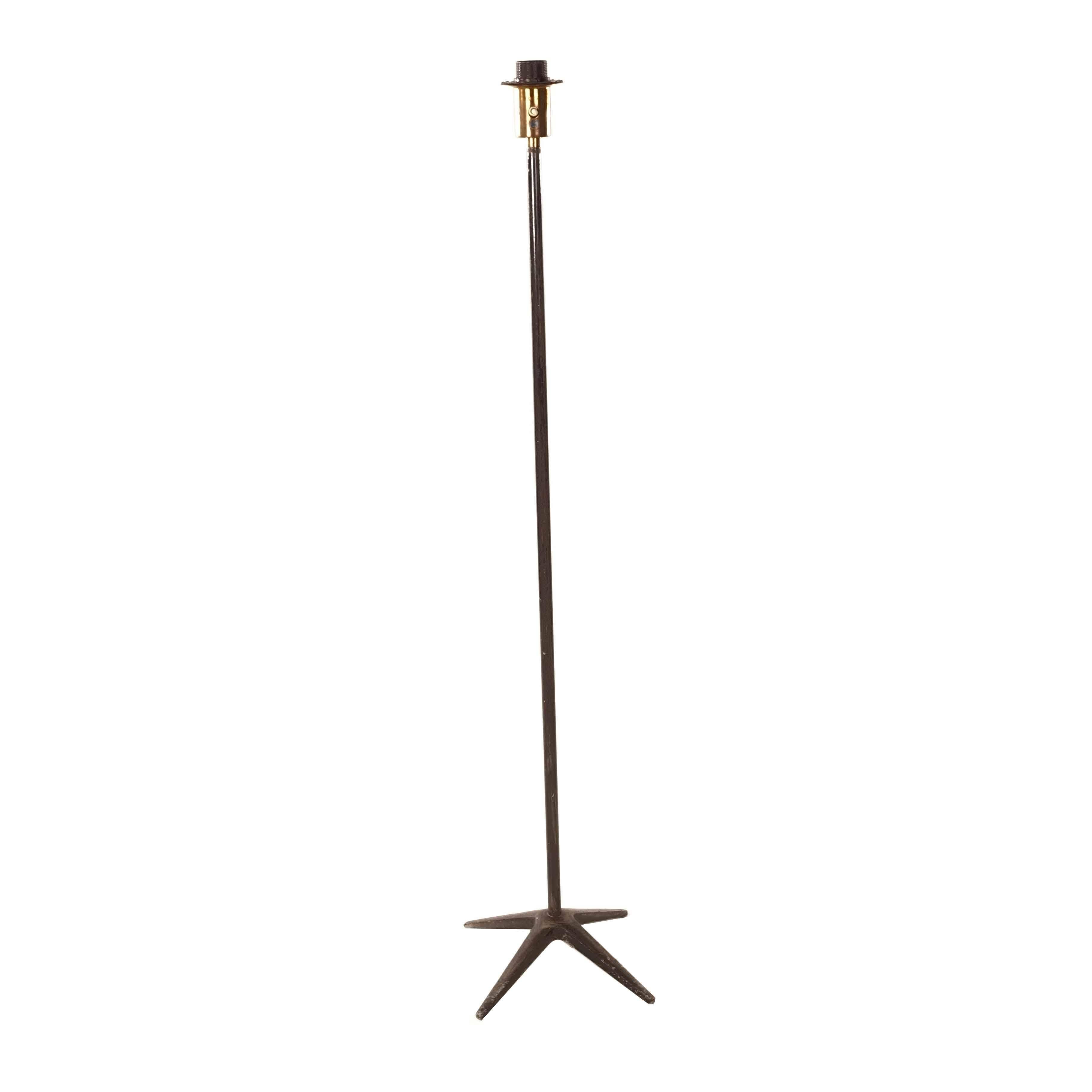 Floor Lamp from Sweden in Cast Iron, 1930s