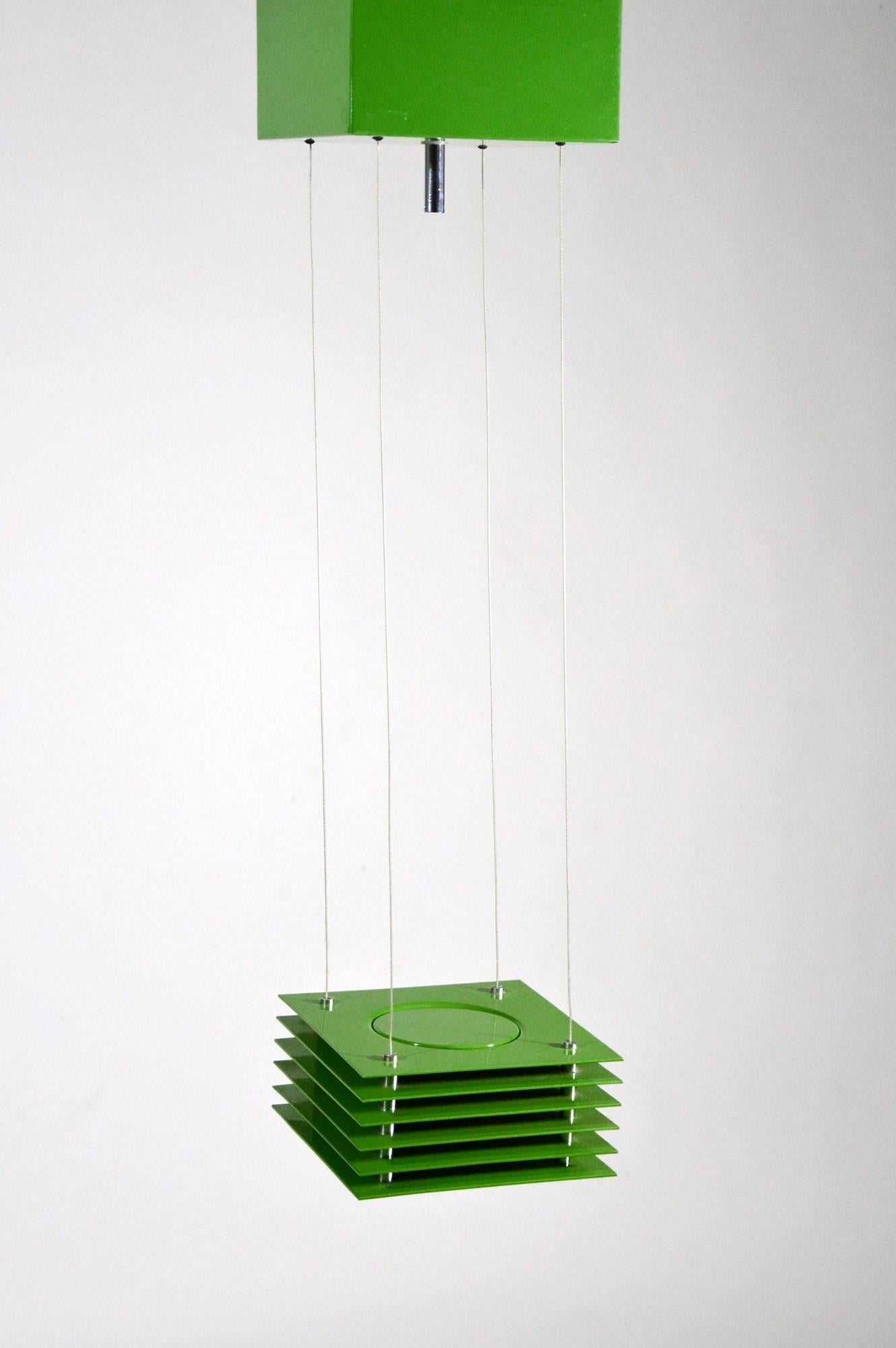 A pendant lamp model 