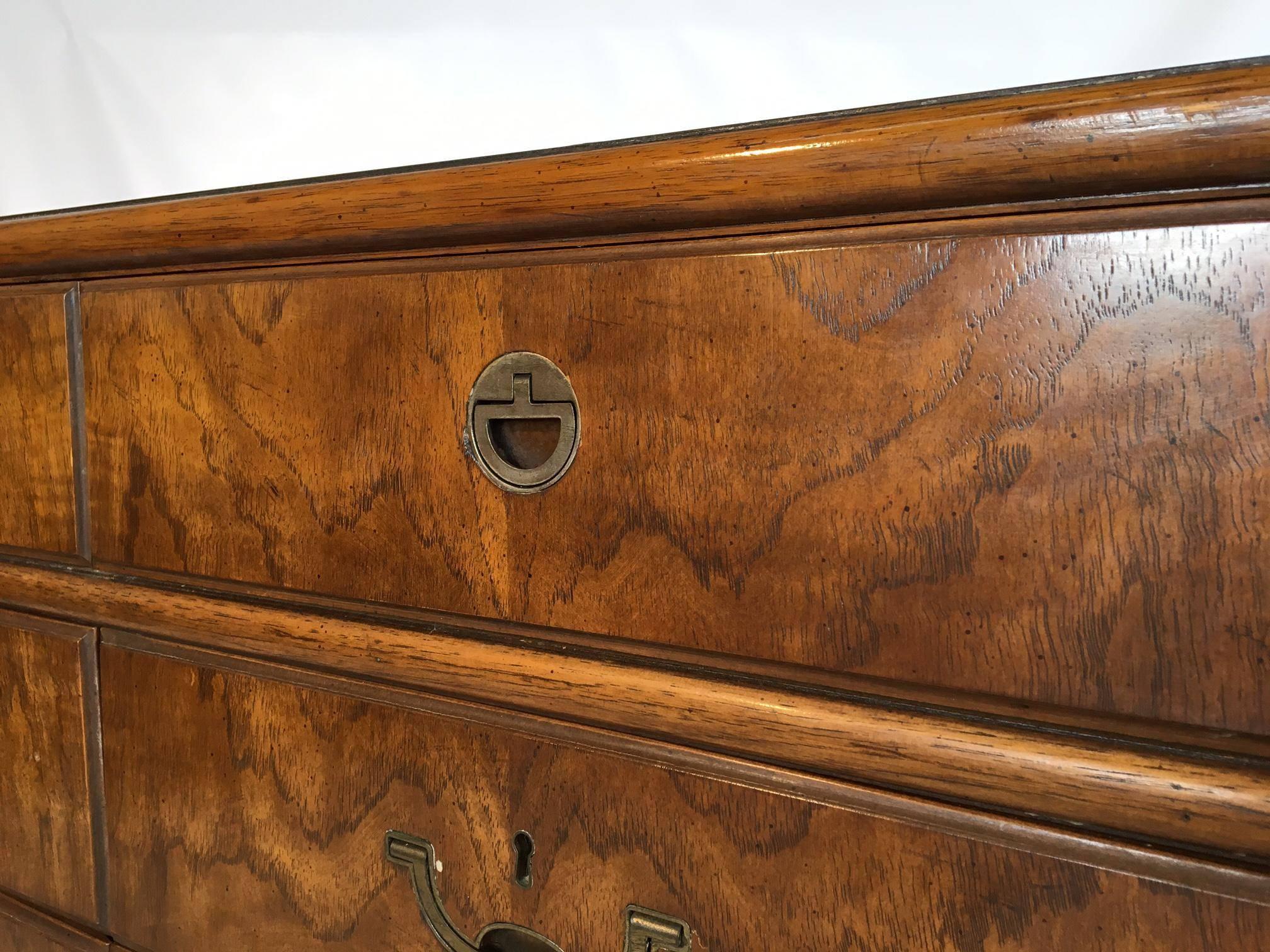 Late 20th Century Vintage Drexel Accolade Ten-Drawer Campaign Dresser