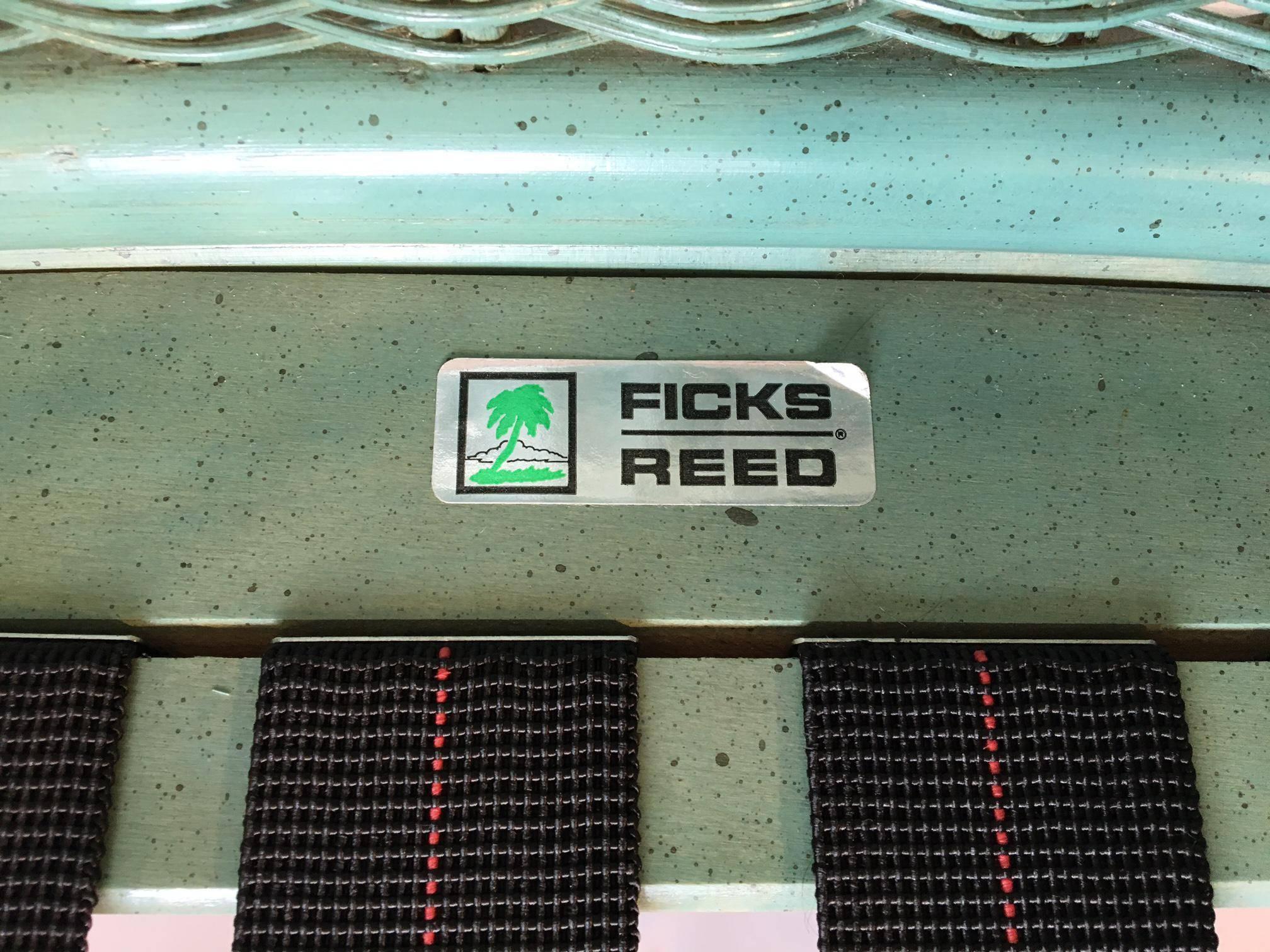 Ficks Reed Rattan Bamboo Fan Back Armchair 3