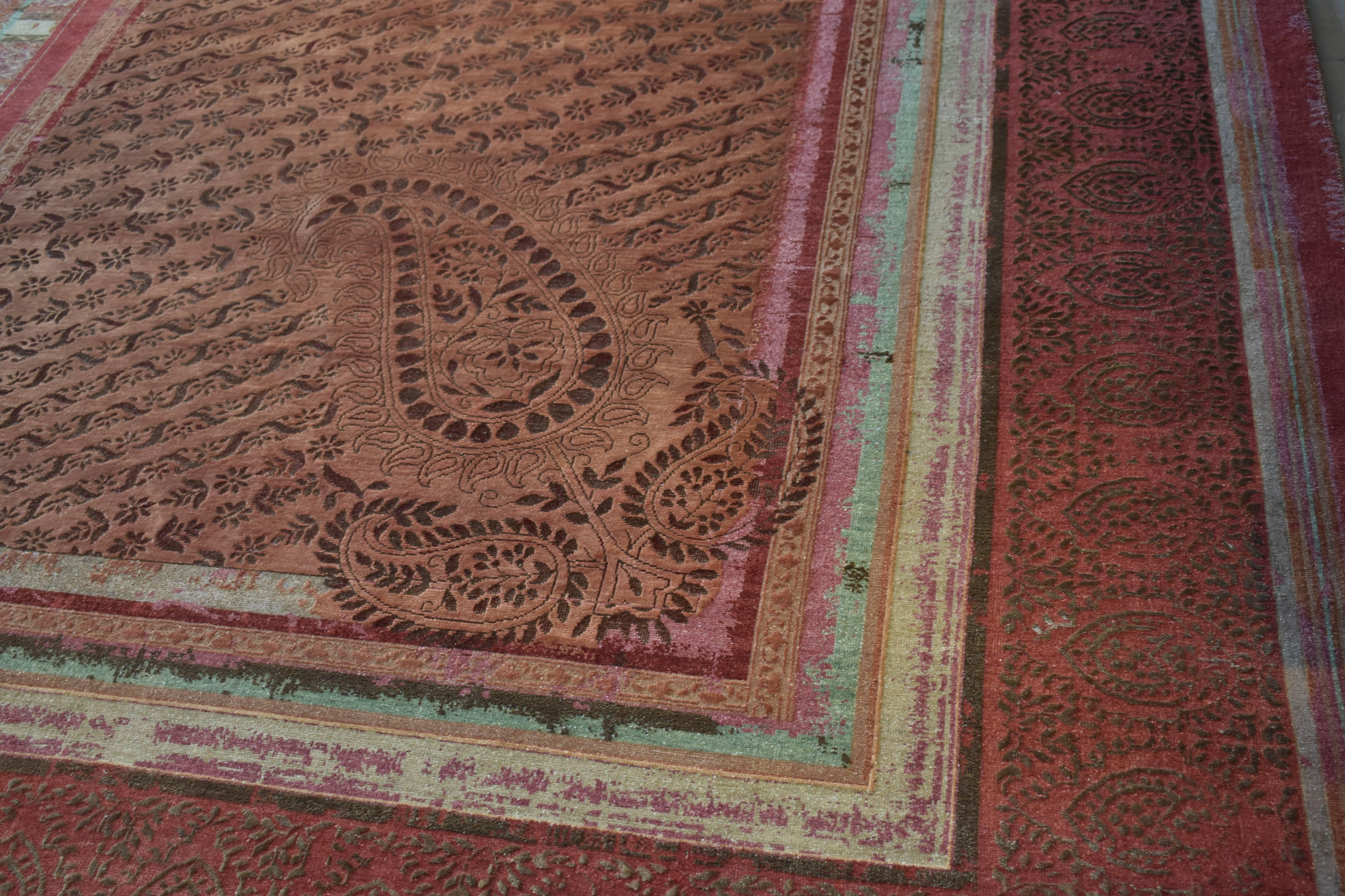 red paisley area rug