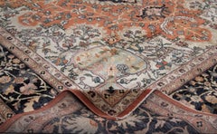 Handwoven Antique Persian Farahan Recreation Rug - FREE SHIPPING