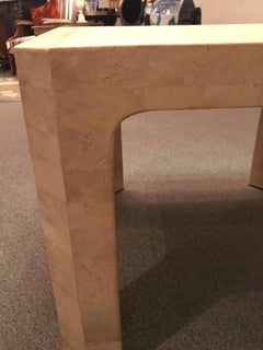 Maitland-Smith Tessellated Marble Side Table