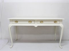 Drexel Lacquered Two-Drawer Desk