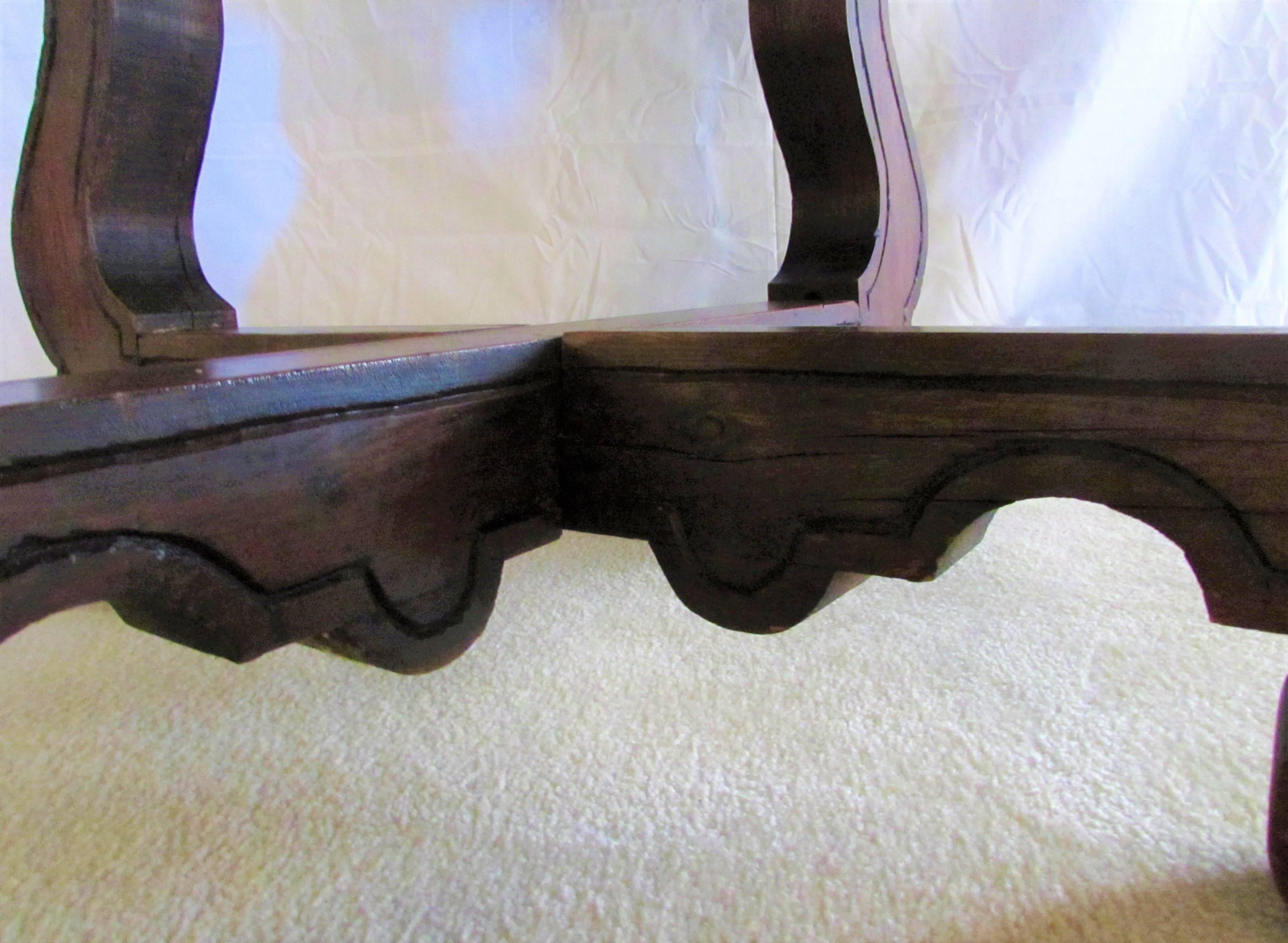 Patinated  Antique Catalan Style Pine Table, 1800 For Sale