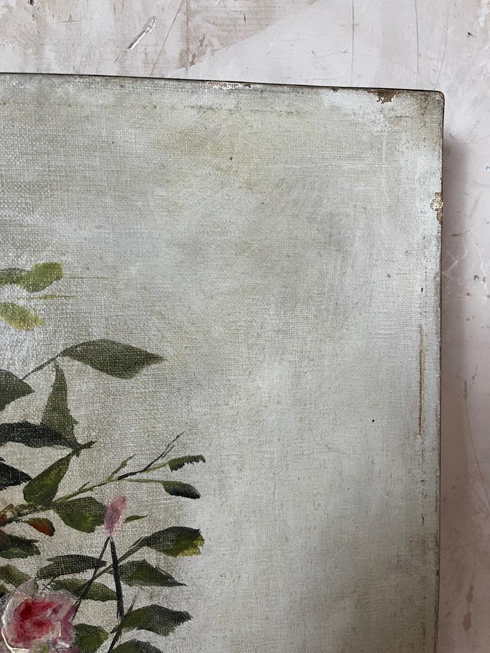 Frühes 20. Jahrhundert Französisch Öl auf Leinwand Signiert Delornage, 1906s im Angebot 7
