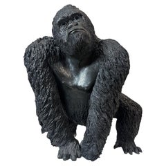Bernard & Arnaud Bessoud, « Gorilla », sculpture en bronze, épreuve d'artiste n° 1/4, 2005