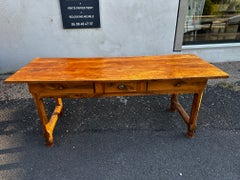 19th century French Walnut Farmhouse Table