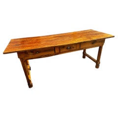 19th century French Walnut Farmhouse Table