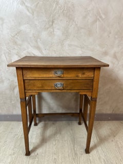 20th century French Art nouveau Walnut End Table, 1925s