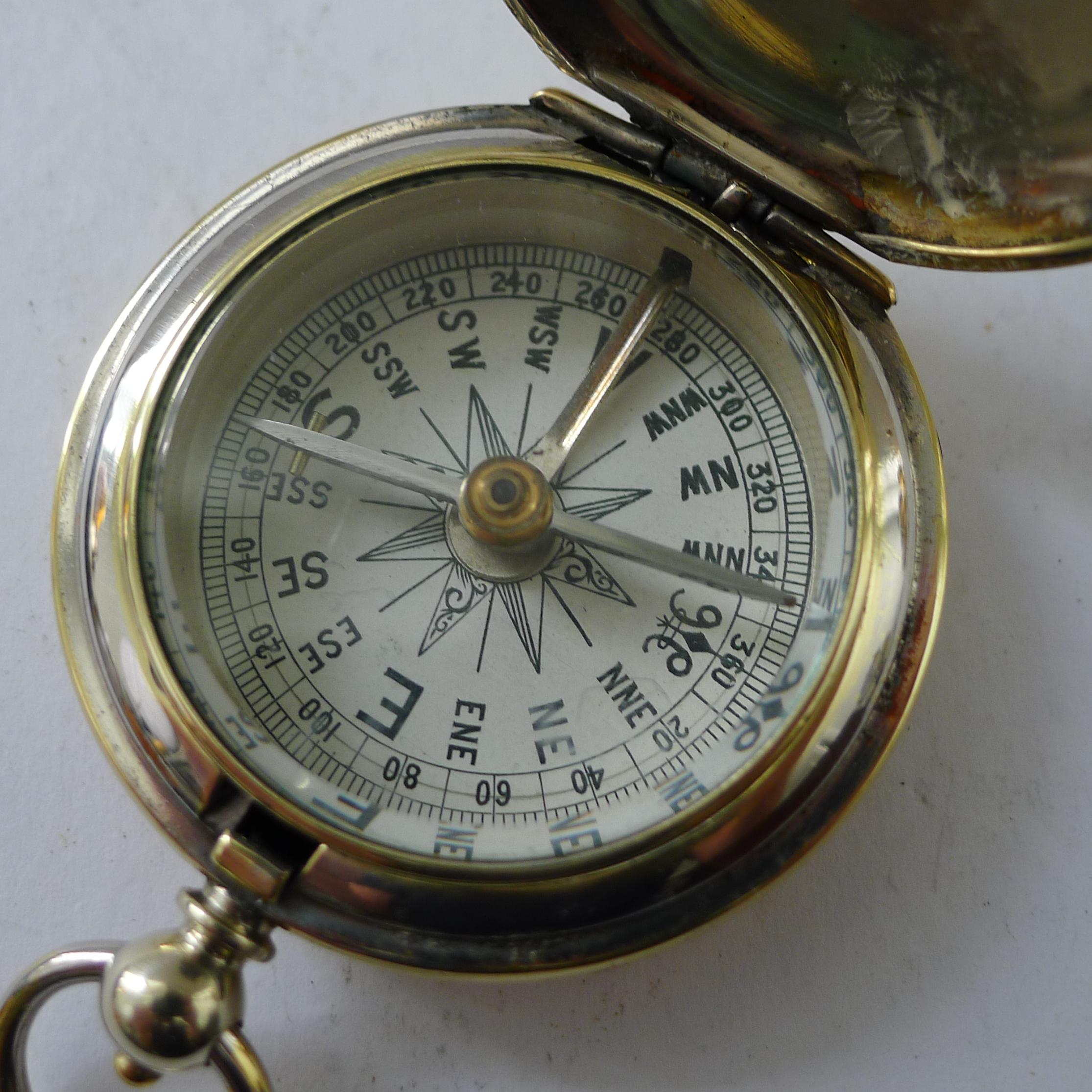 Édouardien Antique boîtier anglais en laiton c.1900 en vente