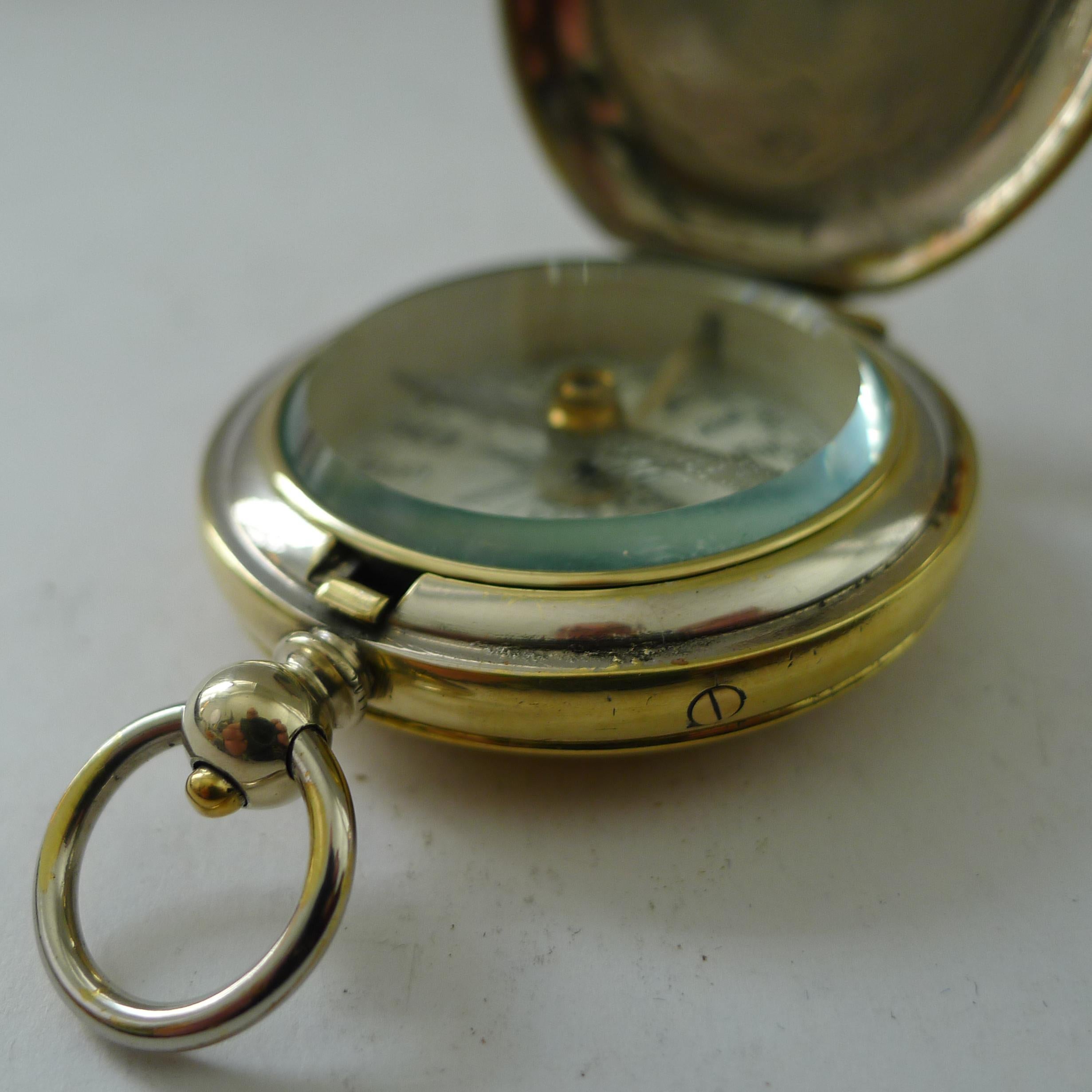 Antique boîtier anglais en laiton c.1900 Bon état - En vente à Bath, GB