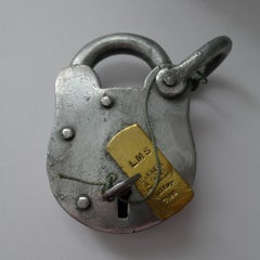Cadenas ancien des chemins de fer anglais (LMS), vers 1910