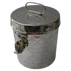 Wunderschöne antike englische Keksdose mit Verschluss von Mappin and Webb, um 1880