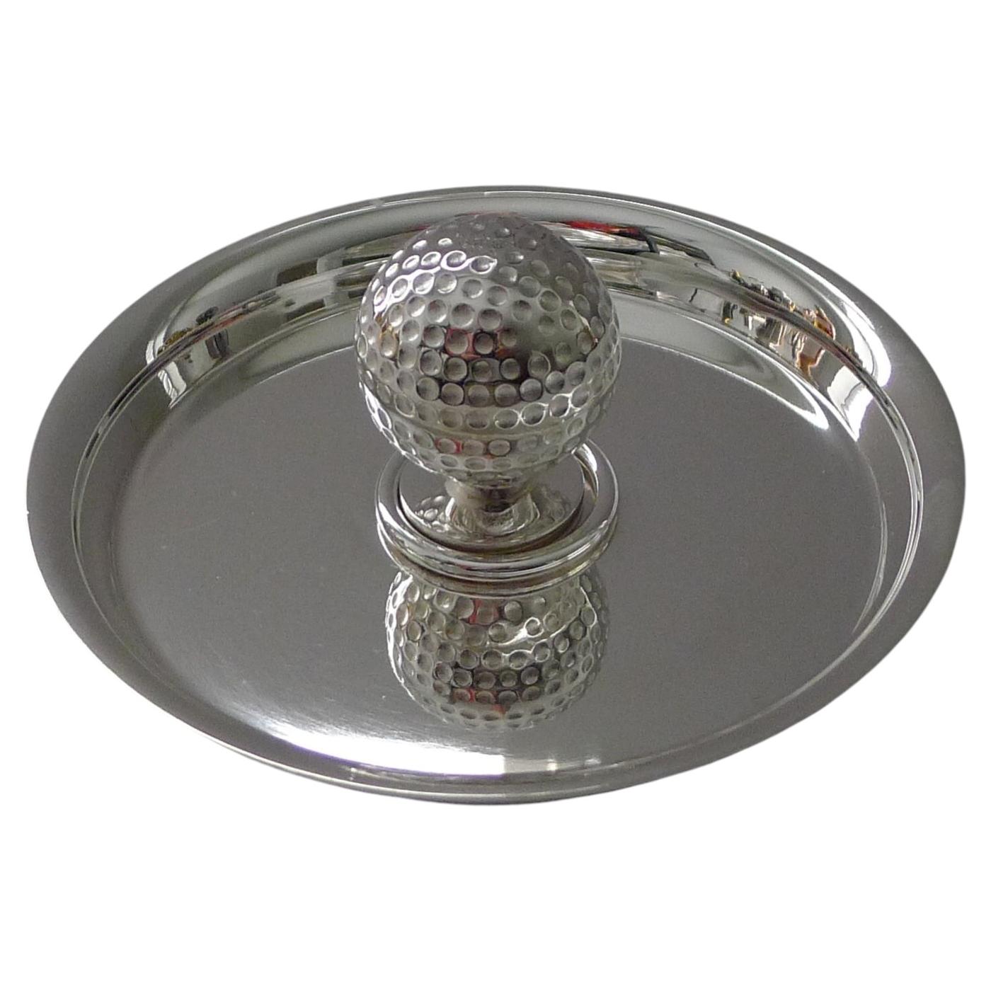 Hermes, Paris - Silver Plated Novelty Dish / Vide Poche c.1960